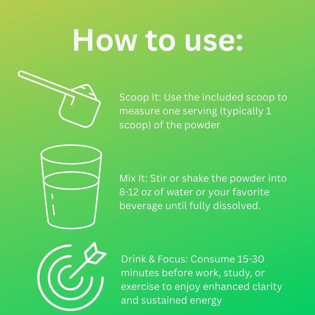 Focus Powder (Sour Gummi Worm)